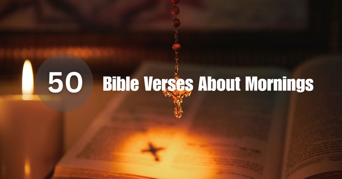 Bible Verses About Mornings