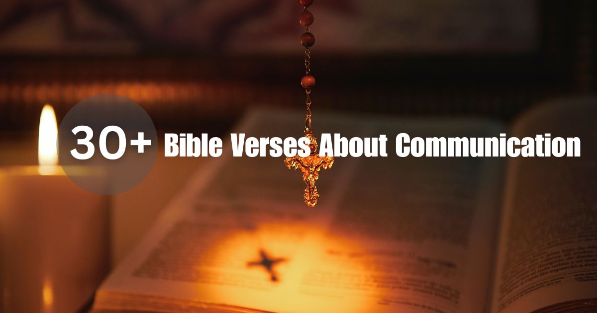 Bible Verses About Communication