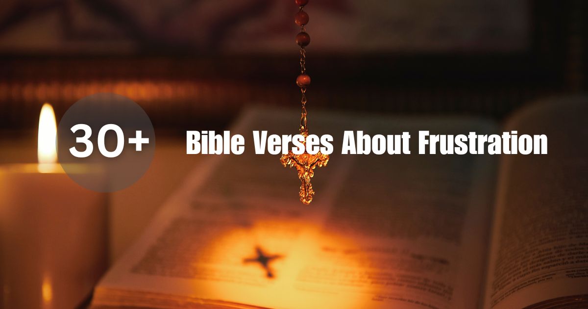 Bible Verses About Frustration