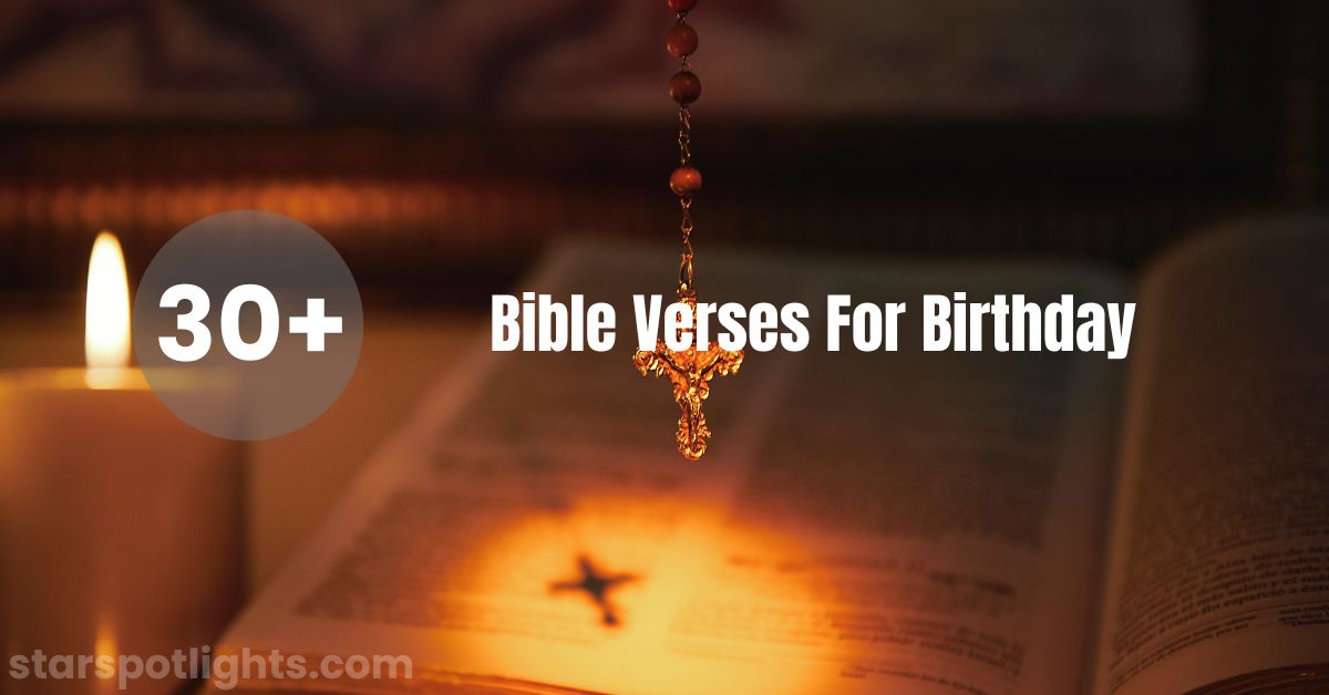 Bible Verses For Birthday